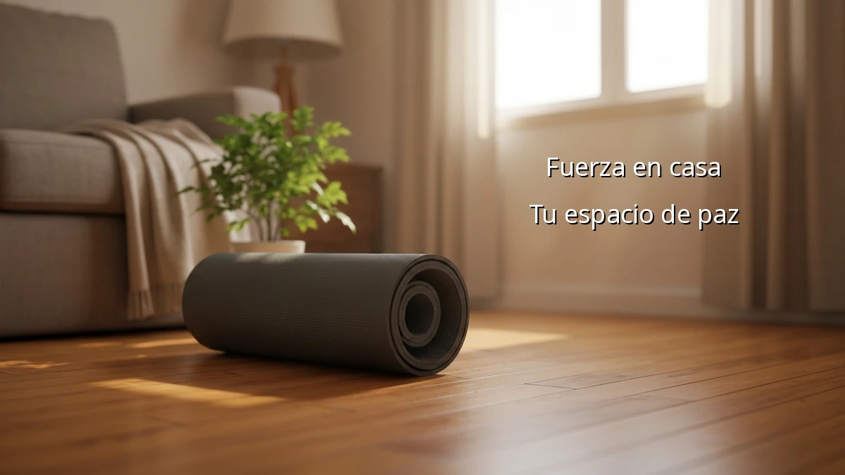 Fuerza en Casa para Principiantes sin Espacio ni Ruido