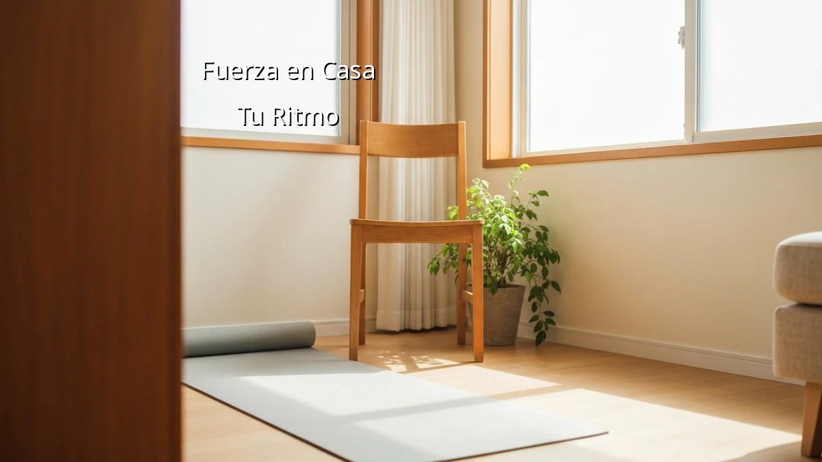 Fuerza en casa para principiantes con poco tiempo