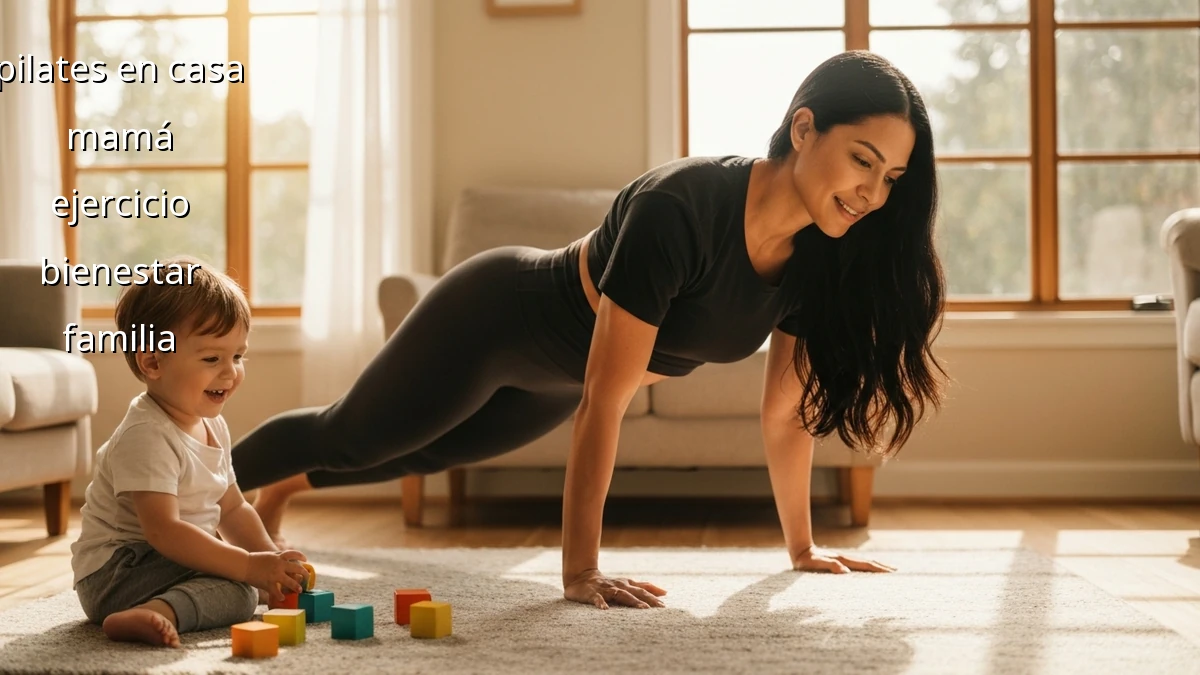 Pilates en Casa: Abdomen Plano para Mamás Ocupadas