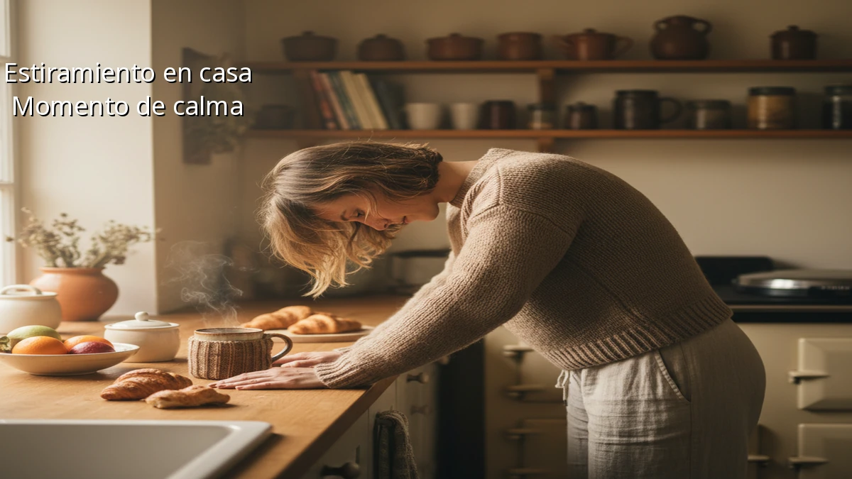 Yoga en la cocina para mamás sin tiempo