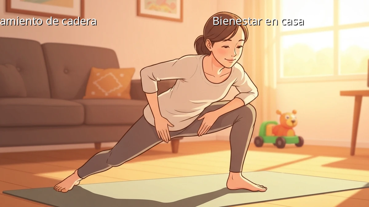 Cadera Flexible en Casa: Para Mamás Ocupadas