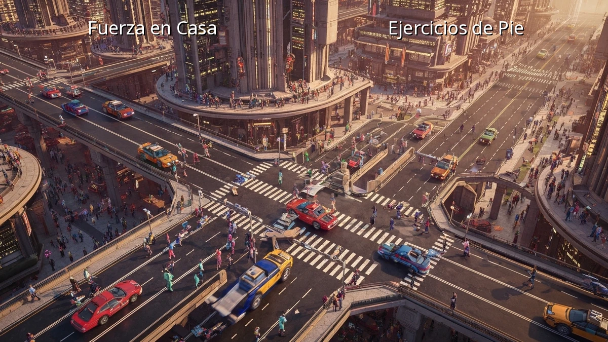Fuerza en Casa: Ejercicios de Pie para Días Ocupados