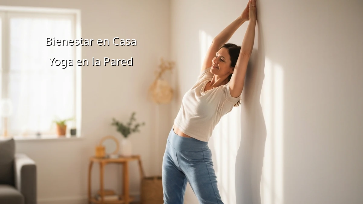 Yoga en la Pared para Aliviar la Espalda de Mamás Ocupadas