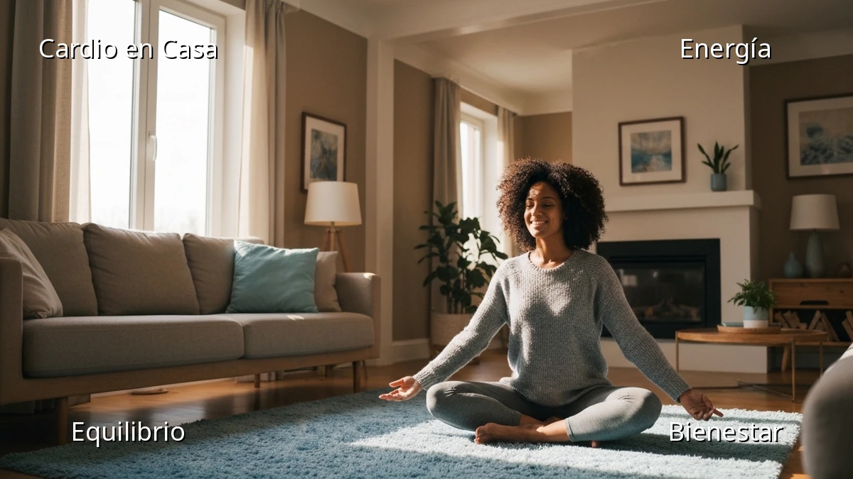 Cardio en Casa: Mamá Ocupada, Equilibrio y Energía