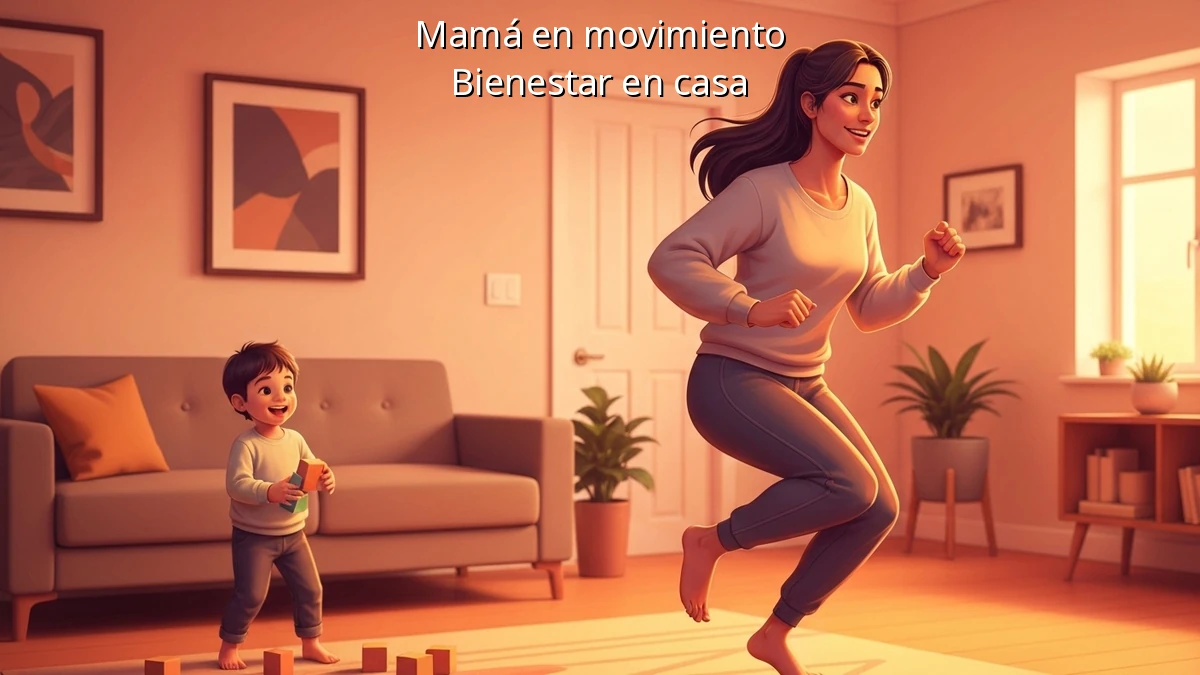 Cardio en Casa: Recarga Rápida entre Tareas (Mamás)