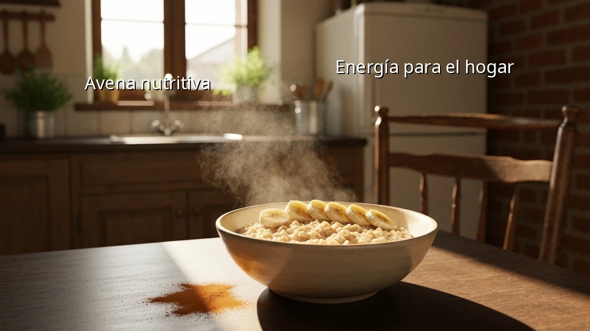 Avena para entrenar en casa: Súper fácil