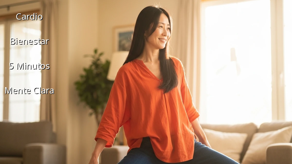 Cardio en Casa: Despeja tu Mente Ocupada en 5 Minutos