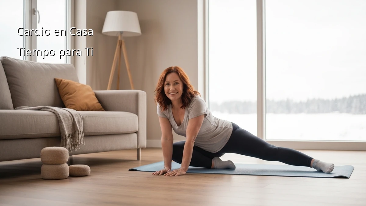 Cardio en Casa para Mamás: Rutina de 10 Minutos sin Saltar
