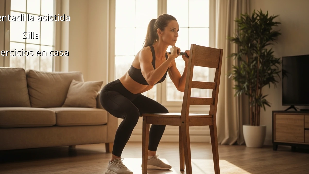 Fuerza en Casa: Ejercicios con Silla