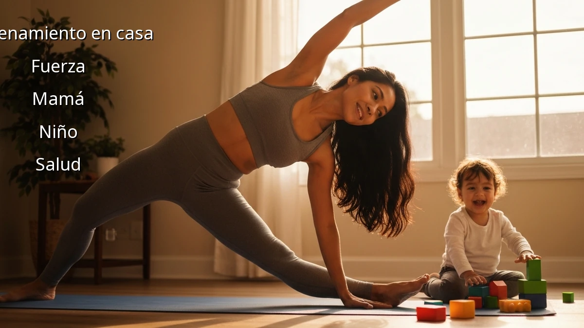 Fuerza en Casa: Circuito Rápido para Mamás sin Gym