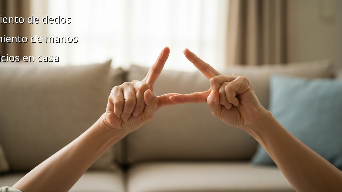 Calentamiento en Casa: ¡Activa tus Dedos!