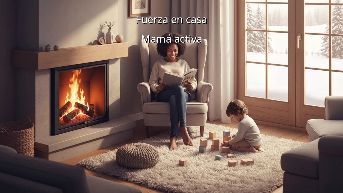 Fuerza en casa para mamás sin tiempo