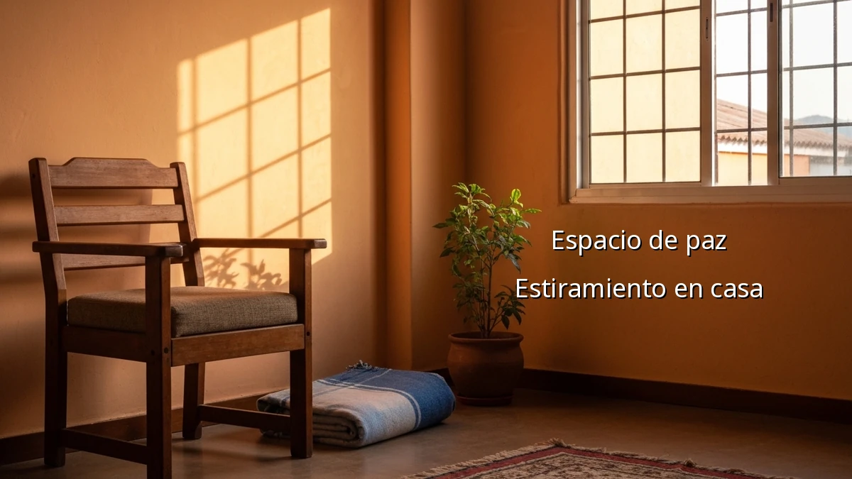 Estiramientos de Cadera en Casa para Principiantes sin Espacio