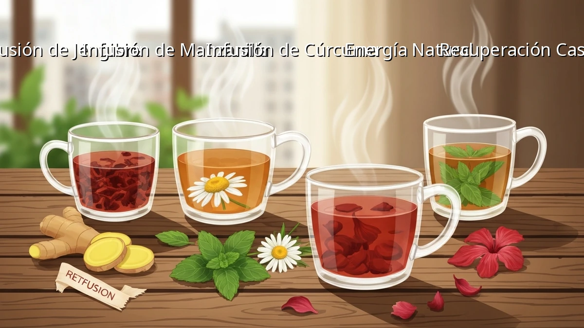 Infusiones Caseras: Energía y Recuperación para Entrenar en Casa