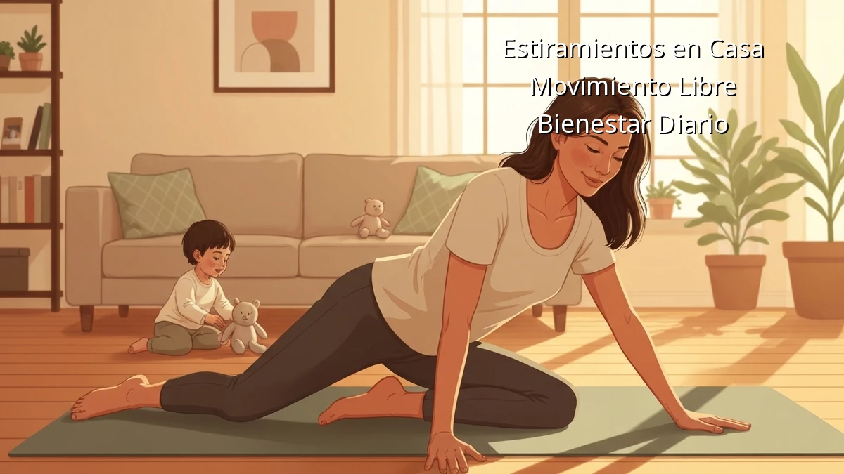 Estiramientos en Casa: Movimiento Libre