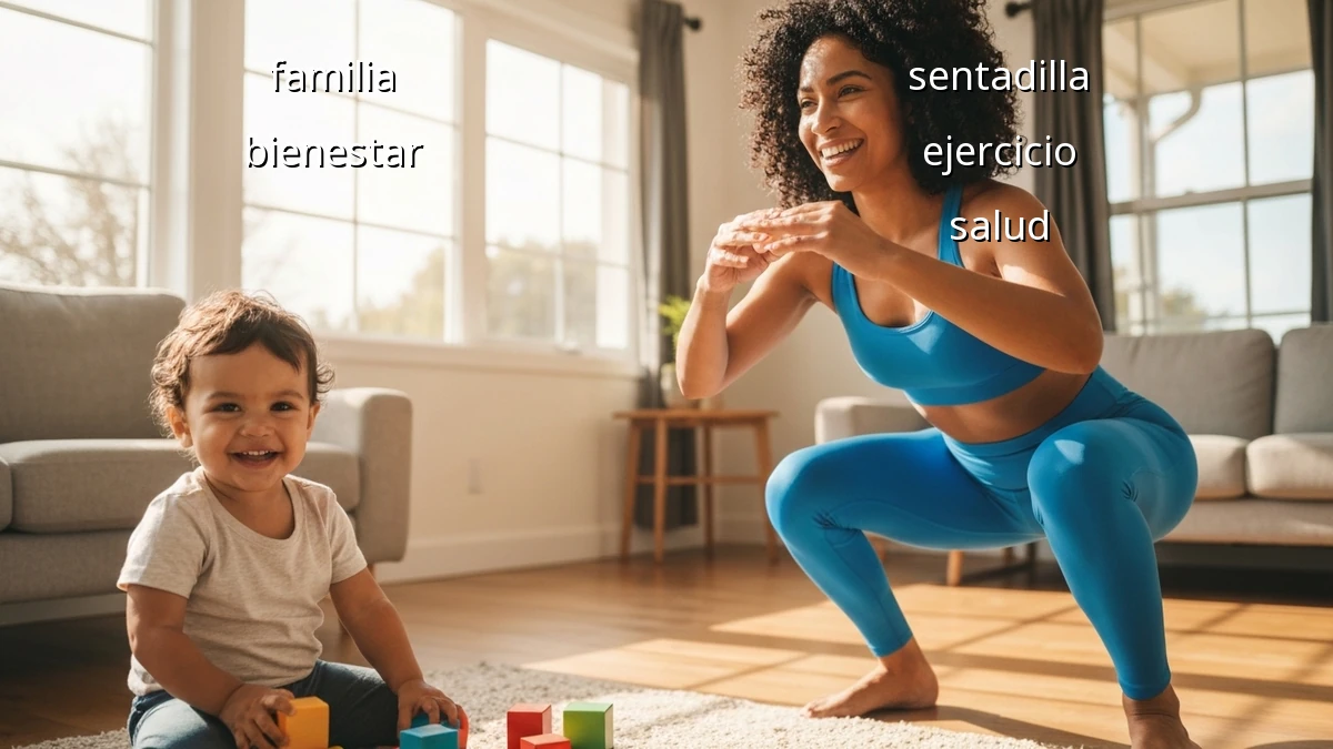 Fuerza en Casa: Rutina Corta para Mamás sin Gym