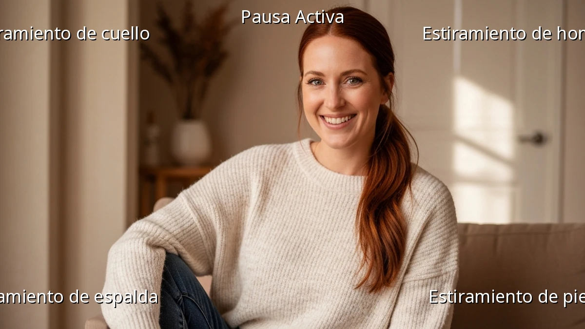 Estiramientos para Pausas Activas en Casa: Recarga Rápida