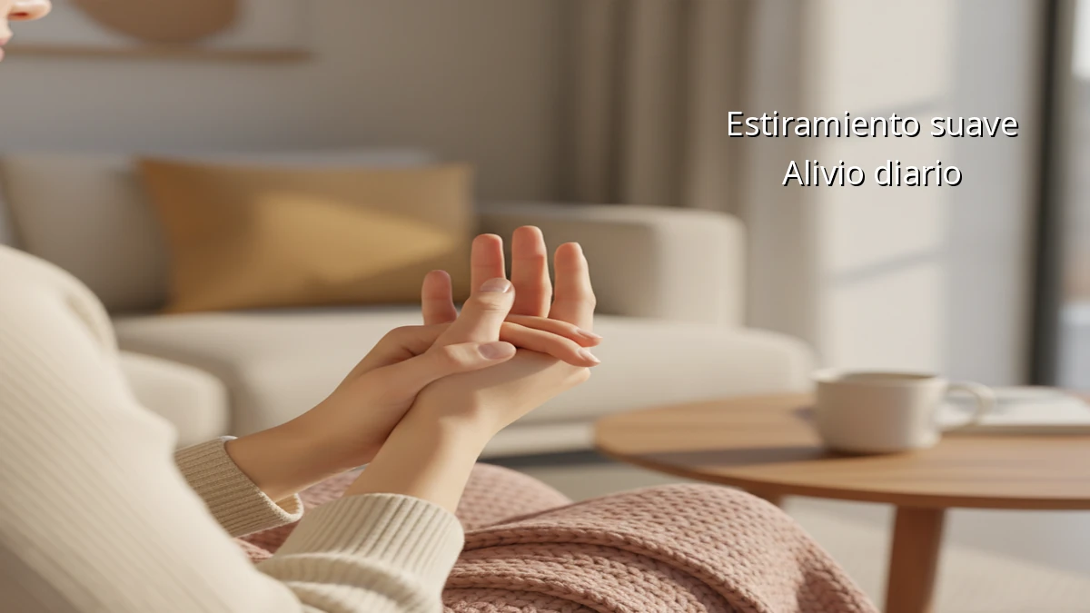 Estirar muñecas en casa sin dolor