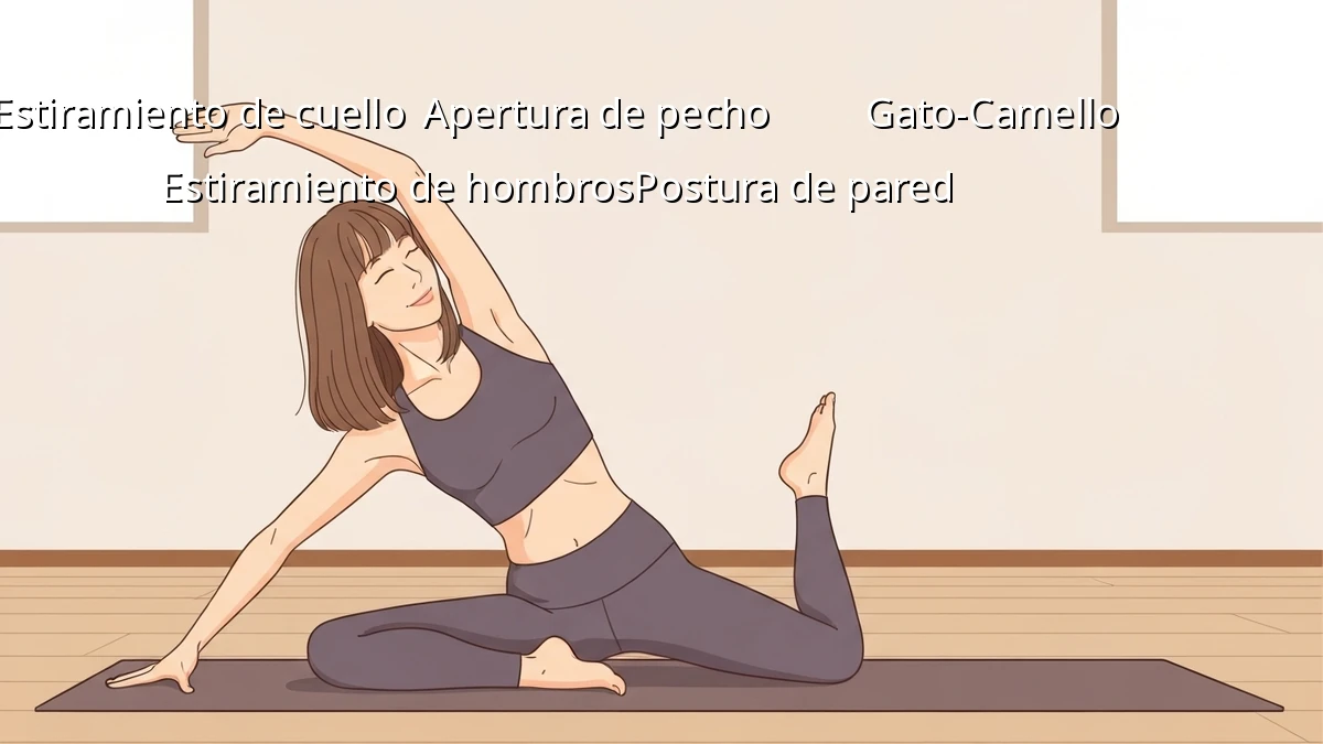 Estiramientos para Corregir Postura en Casa: ¡Rápido y Fácil!